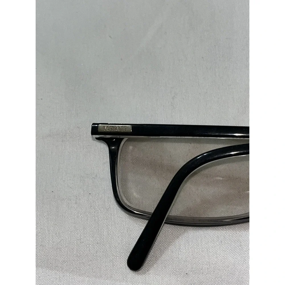 Versace Mod 3006 139 Black Rectangle Eyeglasses Frames 52-19 140